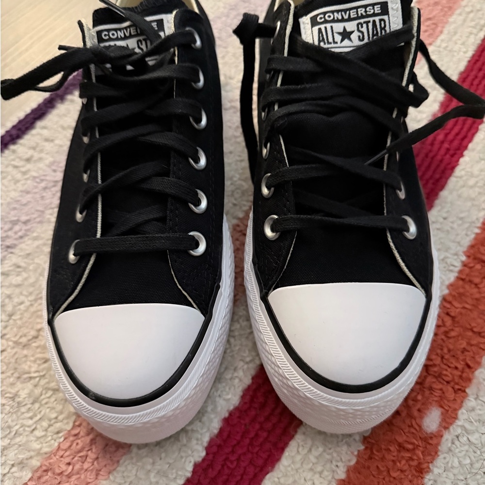 Converse Classic Black and White High-Tops